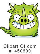 Triceratops Clipart #1450609 by Cory Thoman