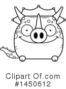 Triceratops Clipart #1450612 by Cory Thoman