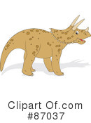 Triceratops Clipart #87037 by Alex Bannykh