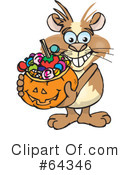 Trick Or Treating Clipart #64346 by Dennis Holmes Designs