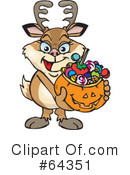 Trick Or Treating Clipart #64351 by Dennis Holmes Designs