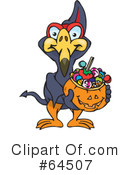 Trick Or Treating Clipart #64507 by Dennis Holmes Designs