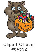 Trick Or Treating Clipart #64592 by Dennis Holmes Designs