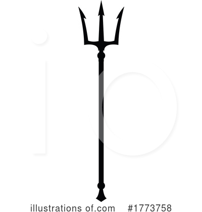 Royalty-Free (RF) Trident Clipart Illustration by Vector Tradition SM - Stock Sample #1773758