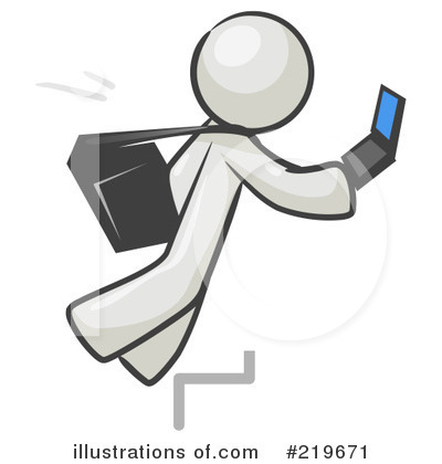 Distracted Clipart #219671 by Leo Blanchette