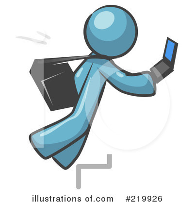 Distracted Clipart #219926 by Leo Blanchette