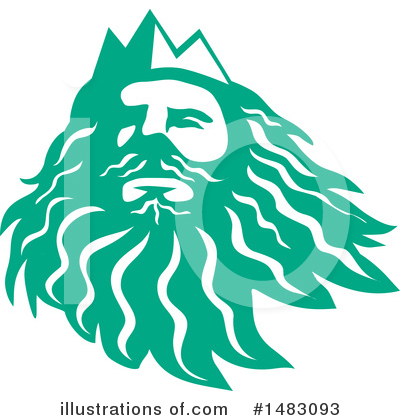 Royalty-Free (RF) Triton Clipart Illustration by patrimonio - Stock Sample #1483093