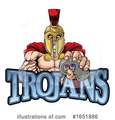 Royalty-Free (RF) Trojan Clipart Illustration by AtStockIllustration - Stock Sample #1651886