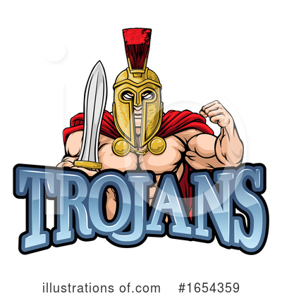 Royalty-Free (RF) Trojan Clipart Illustration by AtStockIllustration - Stock Sample #1654359