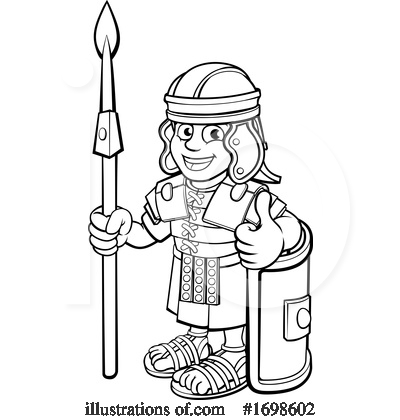 Royalty-Free (RF) Trojan Clipart Illustration by AtStockIllustration - Stock Sample #1698602