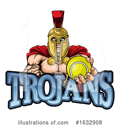 Royalty-Free (RF) Trojans Clipart Illustration by AtStockIllustration - Stock Sample #1632908