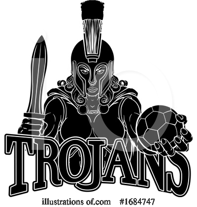 Royalty-Free (RF) Trojans Clipart Illustration by AtStockIllustration - Stock Sample #1684747