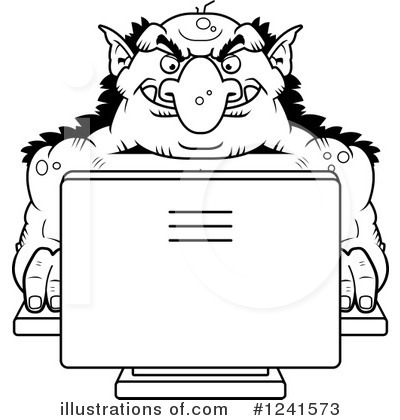 Computer Clipart #1241573 by Cory Thoman