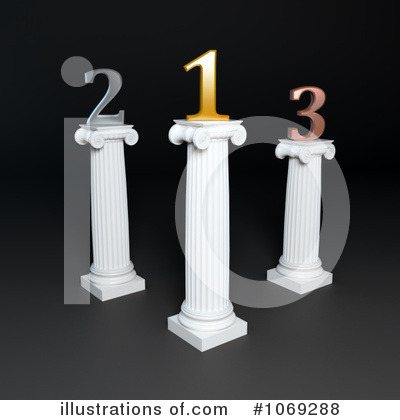Royalty-Free (RF) Trophy Clipart Illustration by Mopic - Stock Sample #1069288