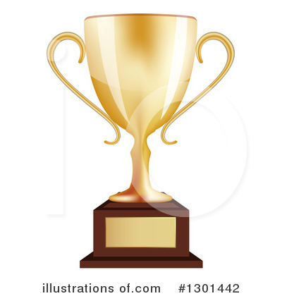 Royalty-Free (RF) Trophy Clipart Illustration by vectorace - Stock Sample #1301442
