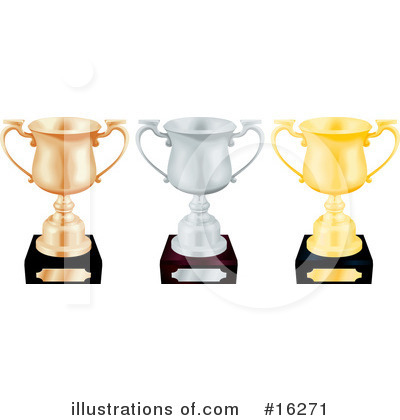 Royalty-Free (RF) Trophy Clipart Illustration by AtStockIllustration - Stock Sample #16271