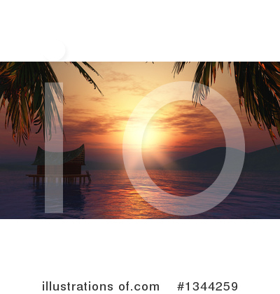Royalty-Free (RF) Tropical Clipart Illustration by KJ Pargeter - Stock Sample #1344259