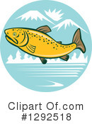 Trout Clipart #1292518 by patrimonio