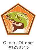 Trout Clipart #1298515 by patrimonio