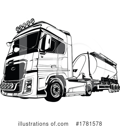 Royalty-Free (RF) Truck Clipart Illustration by dero - Stock Sample #1781578