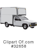 Truck Clipart #32658 by David Rey