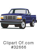 Truck Clipart #32666 by David Rey