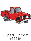 Truck Clipart #65564 by Dennis Holmes Designs