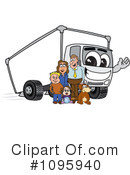 Truck Mascot Clipart #1095940 by Mascot Junction