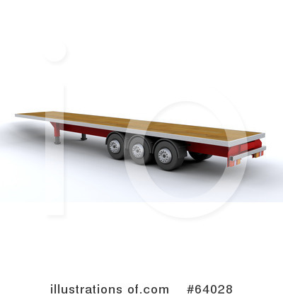 Royalty-Free (RF) Trucking Clipart Illustration by KJ Pargeter - Stock Sample #64028