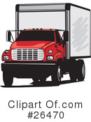 Trucking Industry Clipart #26470 by David Rey