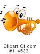 Trumpet Clipart #1145331 by BNP Design Studio