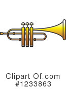 Trumpet Clipart #1233863 by Lal Perera