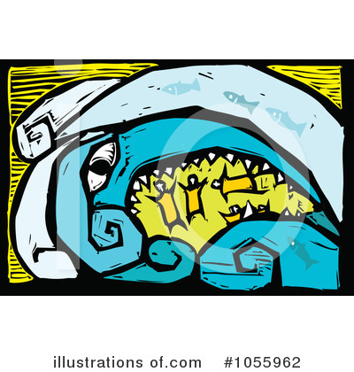 Royalty-Free (RF) Tsunami Clipart Illustration by xunantunich - Stock Sample #1055962