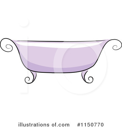 Bathtub Clipart #1150770 by BNP Design Studio