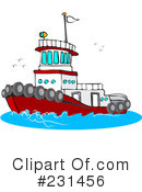 Tug Boat Clipart #231456 by djart