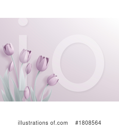 Royalty-Free (RF) Tulip Clipart Illustration by AtStockIllustration - Stock Sample #1808564