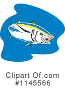 Tuna Fish Clipart #1145566 by patrimonio