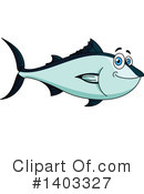 Tuna Fish Clipart #1403327 by Vector Tradition SM