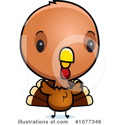 Turkey Bird Clipart #1077346 by Cory Thoman