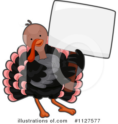 Royalty-Free (RF) Turkey Bird Clipart Illustration by BNP Design Studio - Stock Sample #1127577