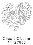 Turkey Bird Clipart #1127850 by Alex Bannykh