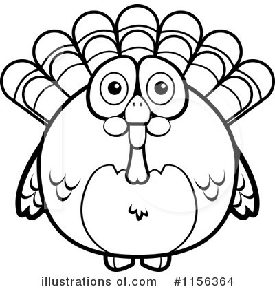 Royalty-Free (RF) Turkey Bird Clipart Illustration by Cory Thoman - Stock Sample #1156364