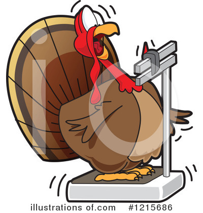 Royalty-Free (RF) Turkey Bird Clipart Illustration by Mascot Junction - Stock Sample #1215686