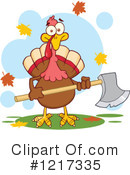 Turkey Bird Clipart #1217335 by Hit Toon