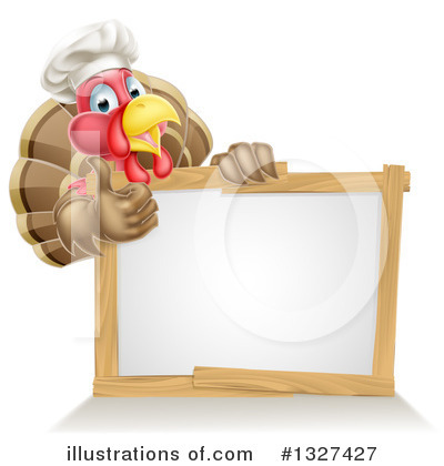 Turkey Clipart #1327427 by AtStockIllustration
