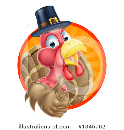 Royalty-Free (RF) Turkey Bird Clipart Illustration by AtStockIllustration - Stock Sample #1345762