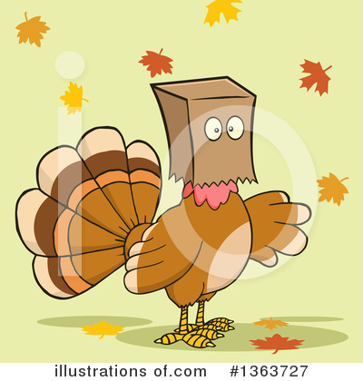Royalty-Free (RF) Turkey Bird Clipart Illustration by Hit Toon - Stock Sample #1363727