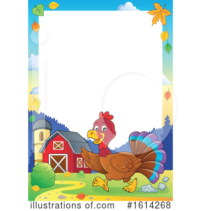 Royalty-Free (RF) Turkey Bird Clipart Illustration by visekart - Stock Sample #1614268