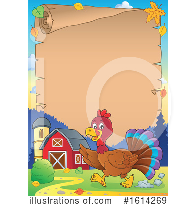 Royalty-Free (RF) Turkey Bird Clipart Illustration by visekart - Stock Sample #1614269