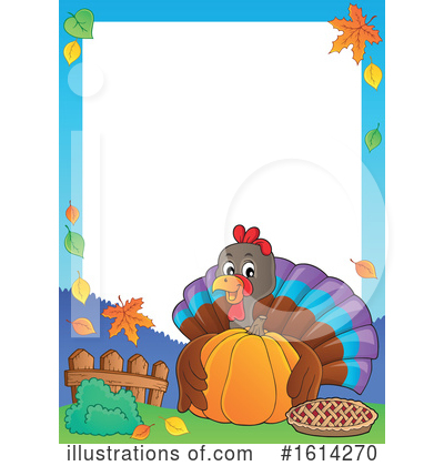 Royalty-Free (RF) Turkey Bird Clipart Illustration by visekart - Stock Sample #1614270